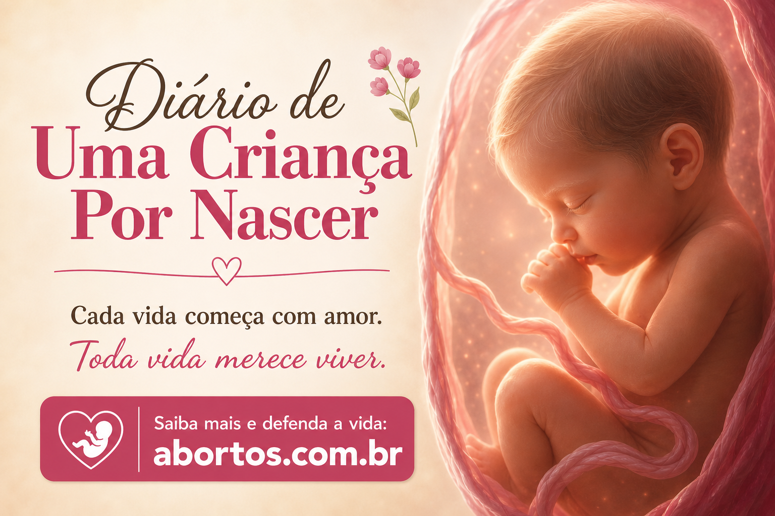 Diário de Uma Criança Por Nascer: Reflexão Sobre a Vida no Ventre