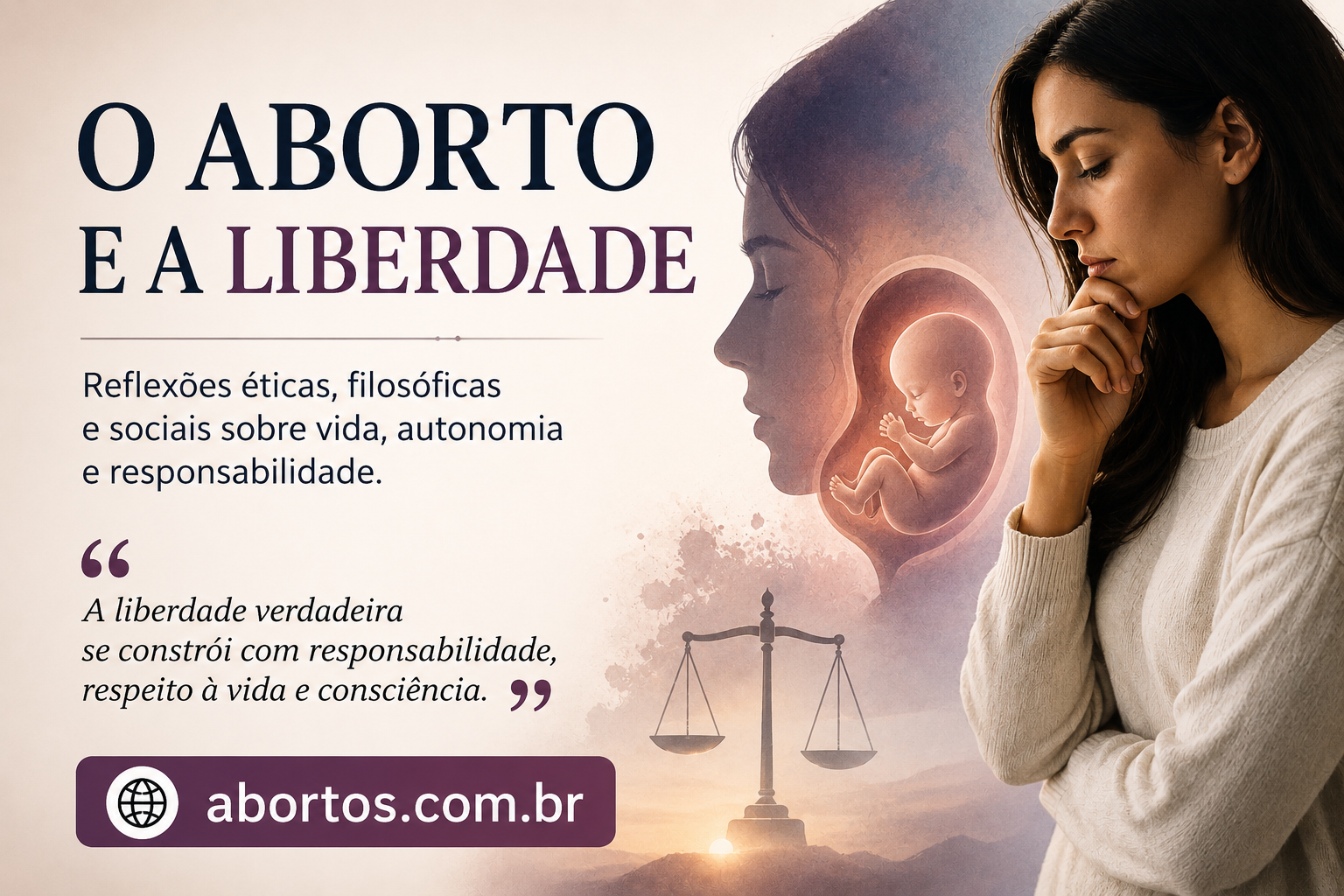 O Aborto e a Liberdade: Reflexões Éticas, Filosóficas e Sociais